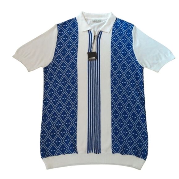 NWT LCR Black Edition Polo Retro Knit Shirt - Picture 9 of 9